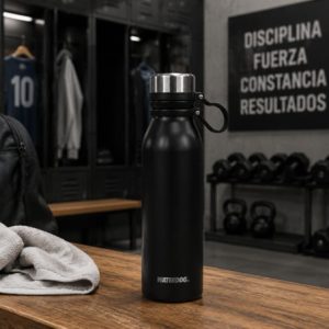 BOTELLA DEPORTIVA TERMICA 750CC - (ACERO DOBLE CAPA)