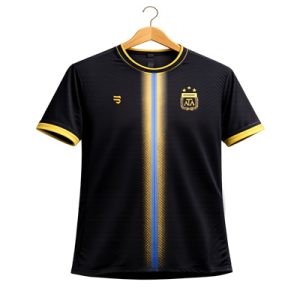 Camiseta Argentina Edicion Esp - Negra (M)