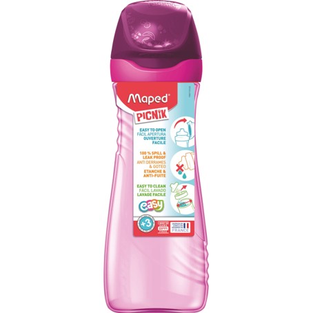 BOTELLAS MAPED PLAST ORIG 580ML ROSA